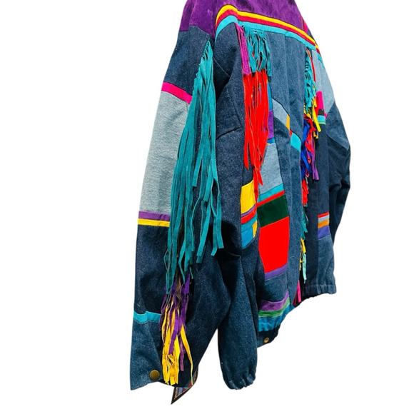 SFR Santa Fe Recreations NWT Jacoma Deluxe 5000 Dx Edition Size Med RARE Fringe - Picture 8 of 12